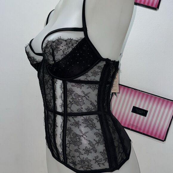 🔥Victoria’s Secret Designer collection 06/2014 corset lingerie New - Picture 4 of 7